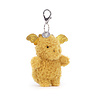 Jellycat Sleutelhanger Little Dragon Bag Charm Jellycat Sleutelhanger Little Dragon Bag Charm