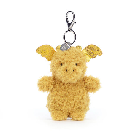 Jellycat Sleutelhanger Little Dragon Bag Charm Jellycat Sleutelhanger Little Dragon Bag Charm