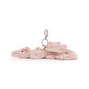 Jellycat Sleutelhanger Rose Dragon Bag Charm Jellycat Sleutelhanger Rose Dragon Bag Charm