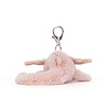 Jellycat Sleutelhanger Rose Dragon Bag Charm Jellycat Sleutelhanger Rose Dragon Bag Charm