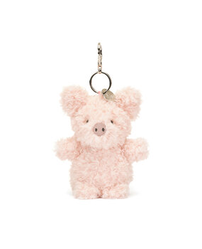 Jellycat Sleutelhanger Little Pig Bag Charm Jellycat Sleutelhanger Little Pig Bag Charm