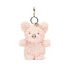 Jellycat Sleutelhanger Little Pig Bag Charm Jellycat Sleutelhanger Little Pig Bag Charm