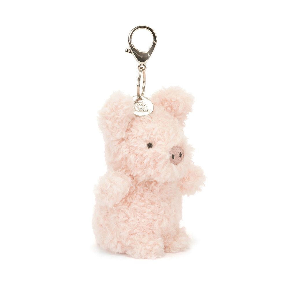 Jellycat Sleutelhanger Little Pig Bag Charm Jellycat Sleutelhanger Little Pig Bag Charm