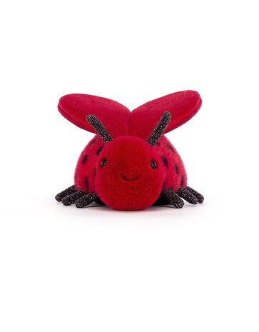 Jellycat Knuffel Loulou Love Bug Jellycat Knuffel Loulou Love Bug