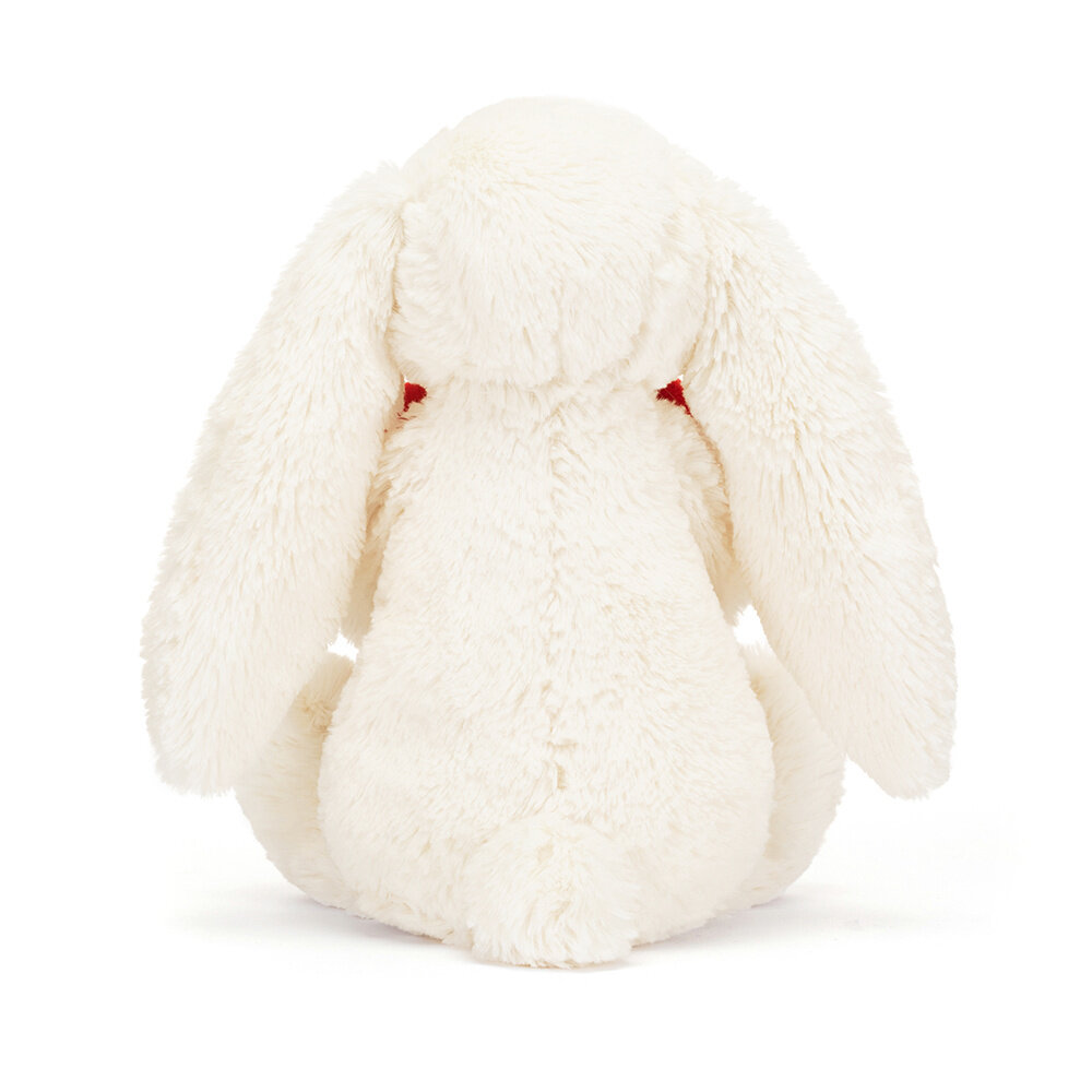 Jellycat Knuffel Bashful Red Love Heart Bunny Original Jellycat Knuffel Bashful Red Love Heart Bunny Original