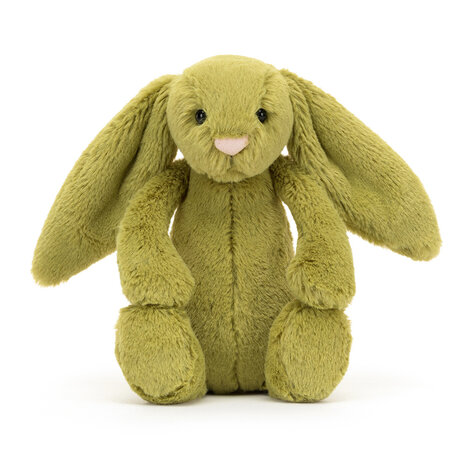 Jellycat Knuffel Bashful Moss Bunny Little Jellycat Knuffel Bashful Moss Bunny Little
