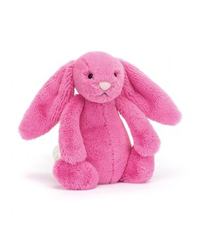 Jellycat Knuffel Bashful Hot Pink Bunny Little