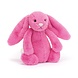 Jellycat Knuffel Bashful Hot Pink Bunny Little Jellycat Knuffel Bashful Hot Pink Bunny Little