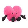 Jellycat Amuseable Pink Heart Little Jellycat Amuseable Pink Heart Little