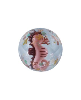 Little Dutch Ocean Dreams strandbal 3D Roze