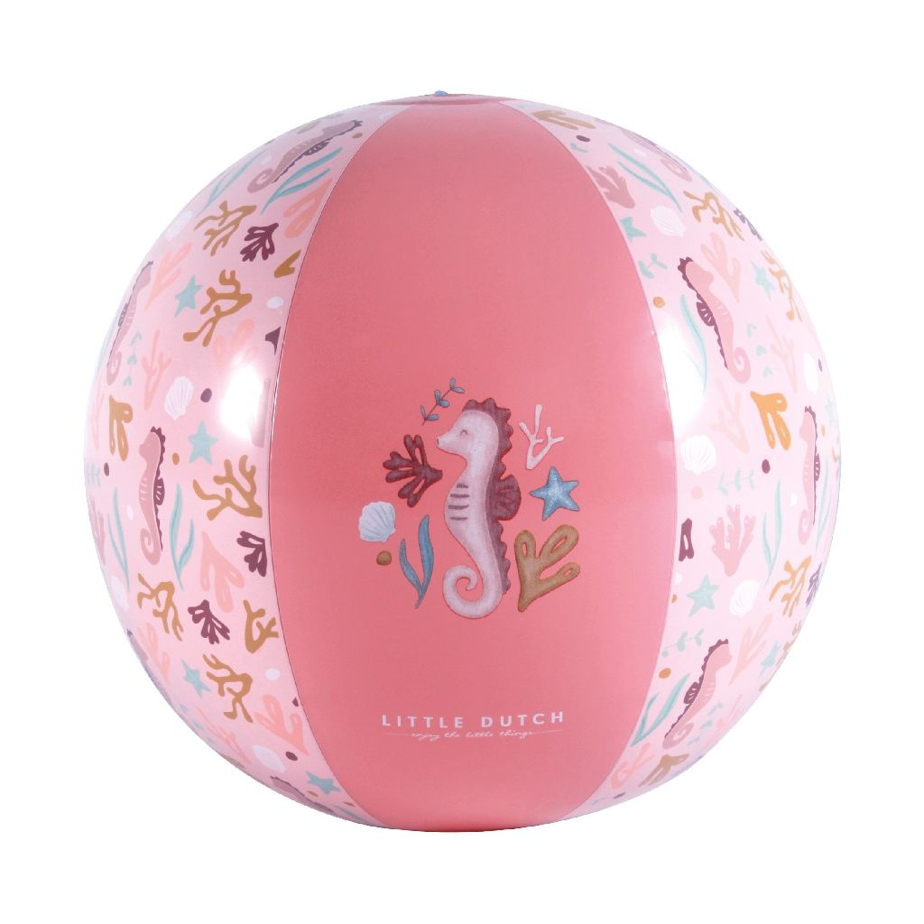 Strandbal Ocean Dreams Roze afbeelding