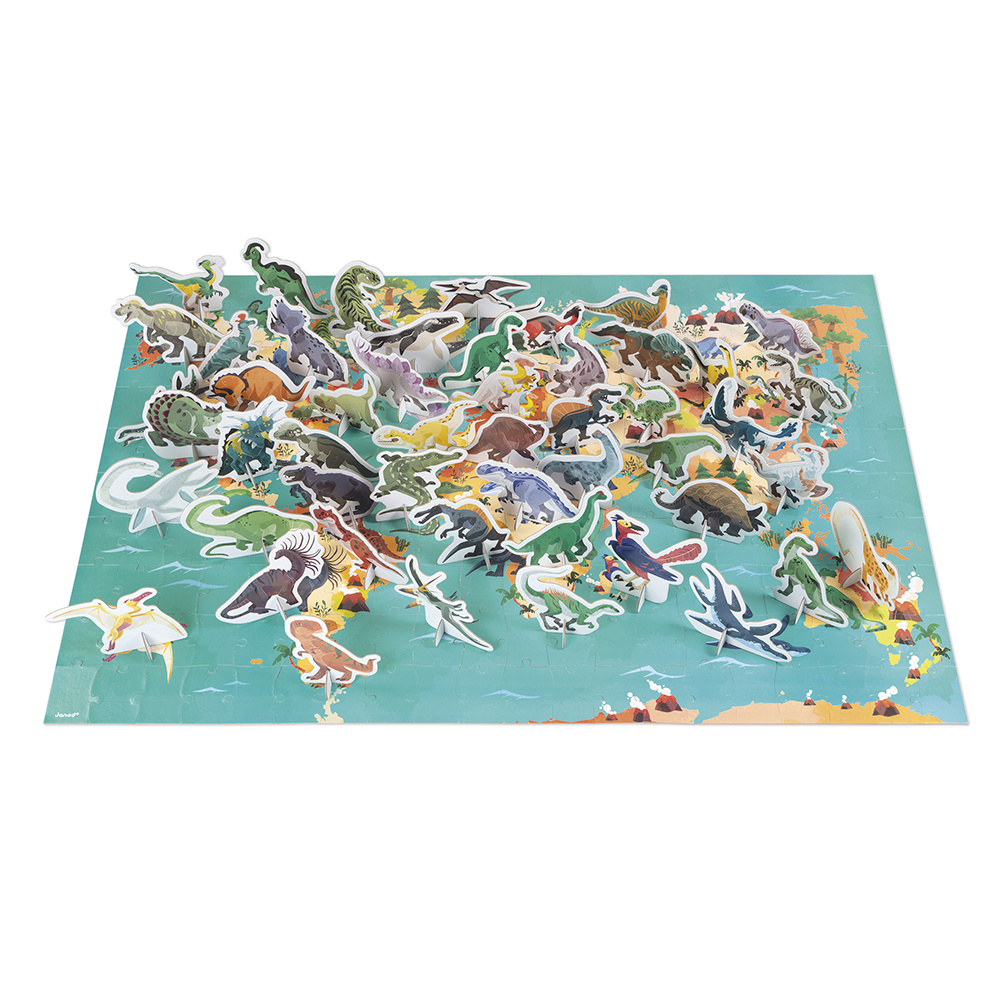 Educatieve puzzel Dinos afbeelding