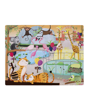 Janod Voelpuzzel Dierentuin 20 stukjes Janod Voelpuzzel Dierentuin 20 stukjes