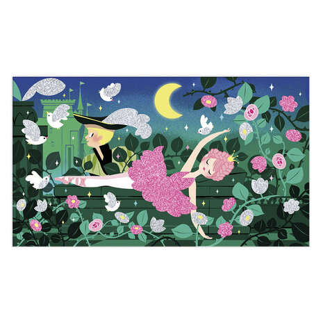 Janod Neon Glitter Ballerina