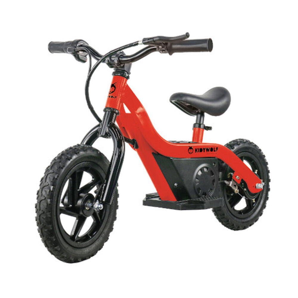 KidyWolf KIDYBIKE Rouge Elektrische loopfiets KidyWolf KIDYBIKE Rouge Elektrische loopfiets