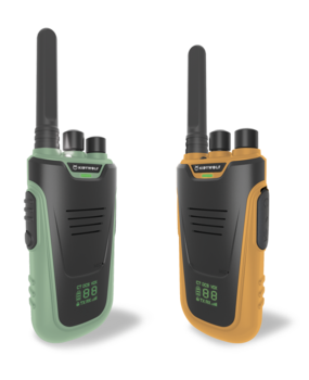 KidyWolf KIDYTALK Walktietalkies Groen en Oranje KidyWolf KIDYTALK Walktietalkies Groen en Oranje