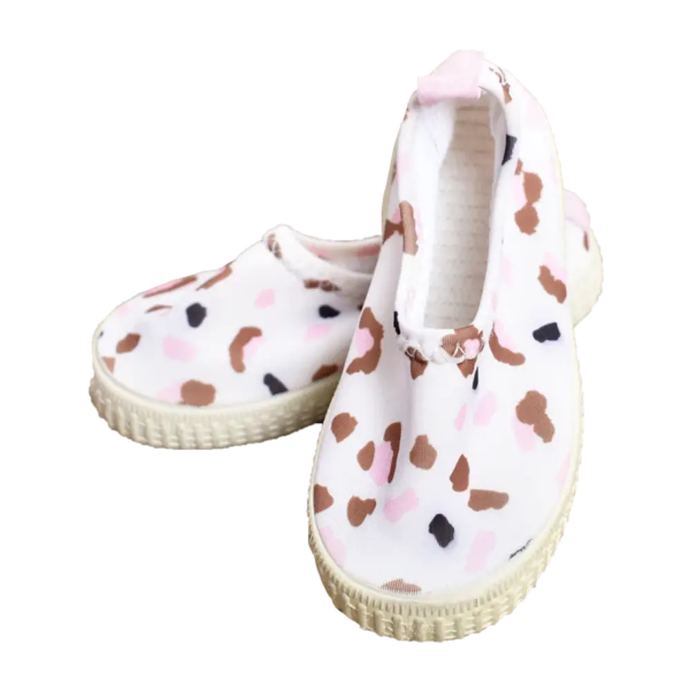 Swim Essentials Waterschoentjes Kaki Panterprint Swim Essentials Waterschoentjes Kaki Panterprint