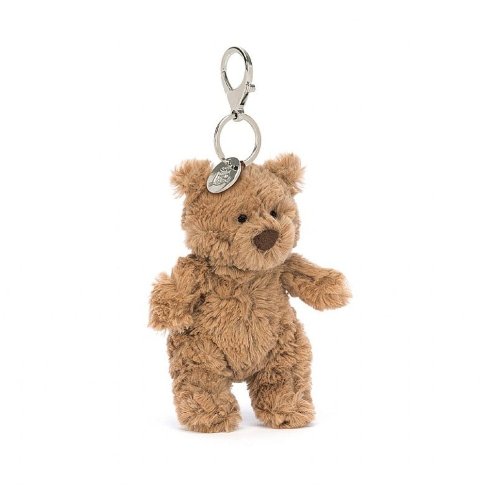 Jellycat Sleutelhanger Bartholomew Bear Bag Charm Jellycat Sleutelhanger Bartholomew Bear Bag Charm