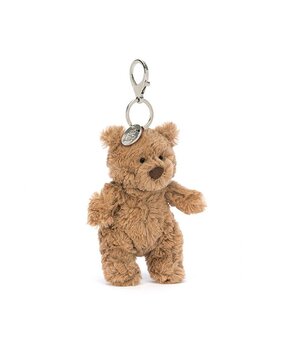 Jellycat Sleutelhanger Bartholomew Bear Bag Charm Jellycat Sleutelhanger Bartholomew Bear Bag Charm