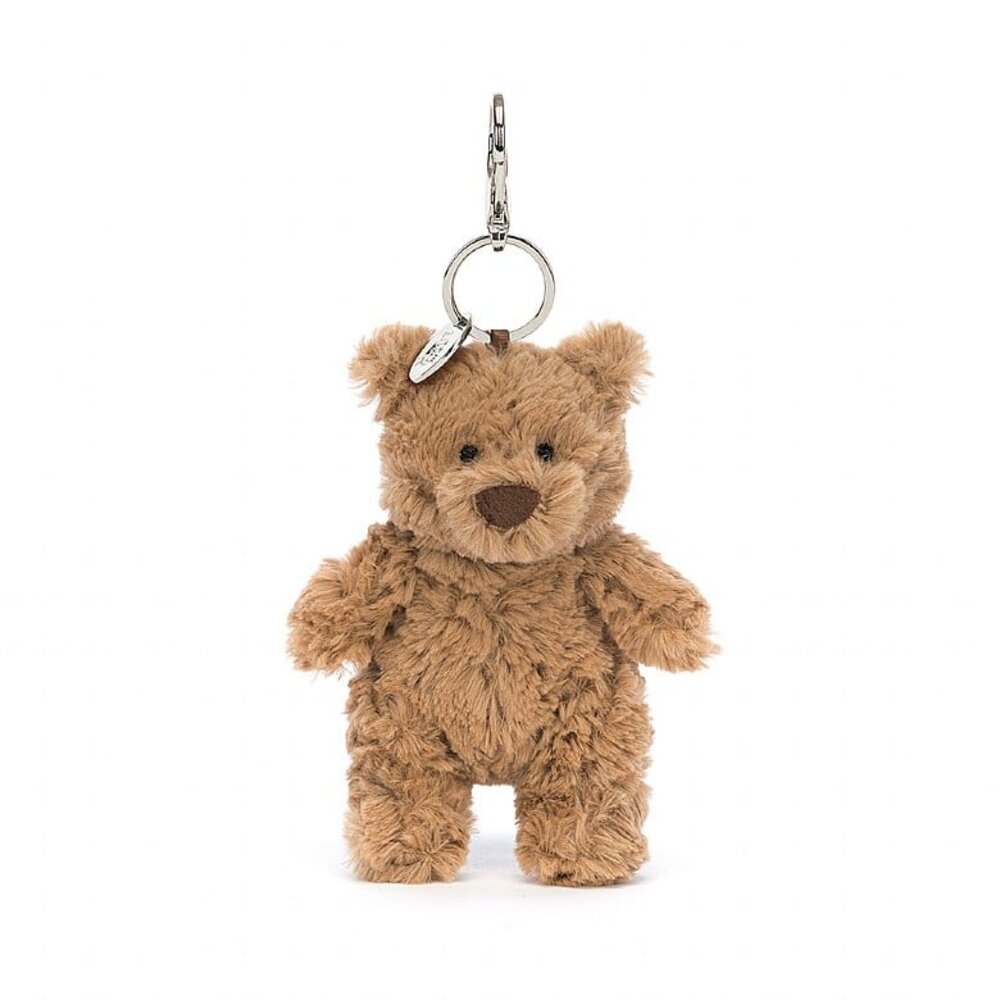 Jellycat Sleutelhanger Bartholomew Bear Bag Charm Jellycat Sleutelhanger Bartholomew Bear Bag Charm
