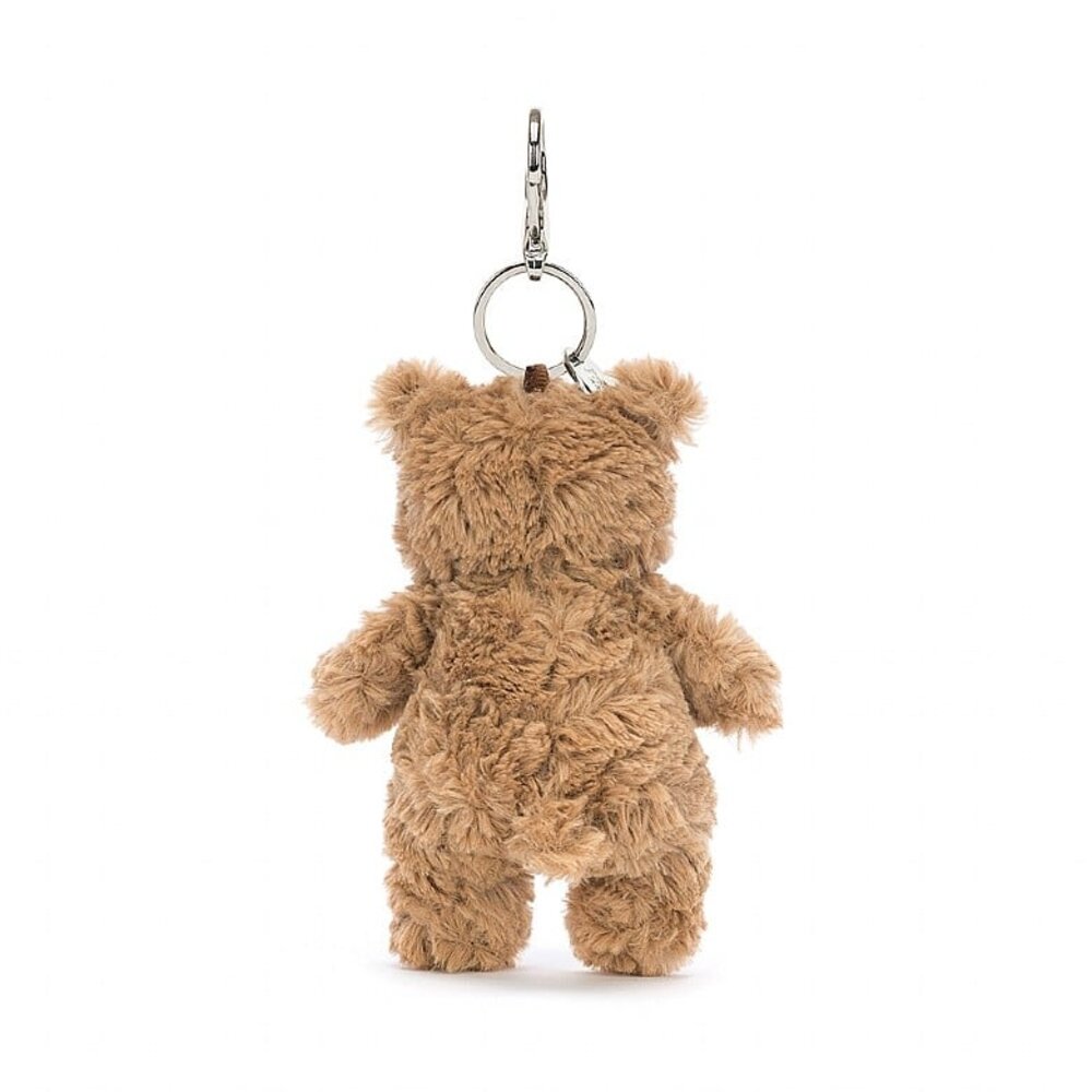 Jellycat Sleutelhanger Bartholomew Bear Bag Charm Jellycat Sleutelhanger Bartholomew Bear Bag Charm