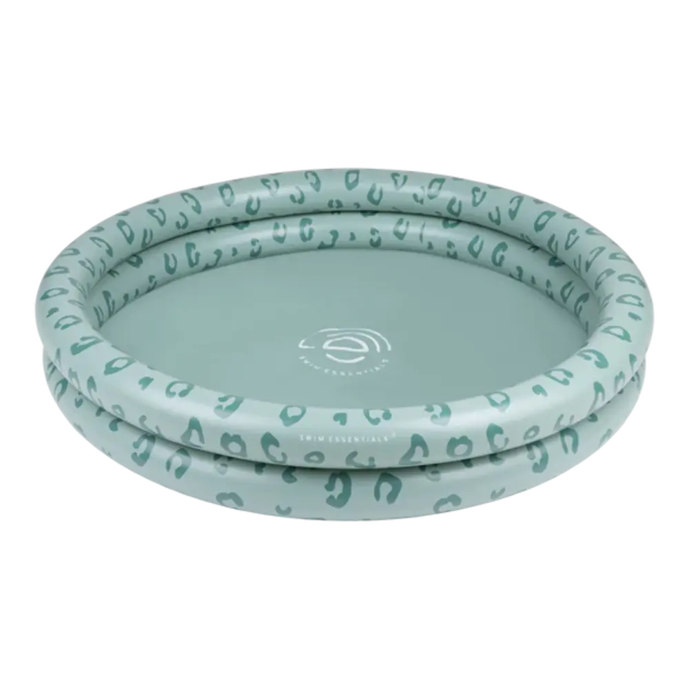 Swim Essentials Zwembad Rond 60 cm Groen Panterprint Swim Essentials Zwembad Rond 60 cm Groen Panterprint