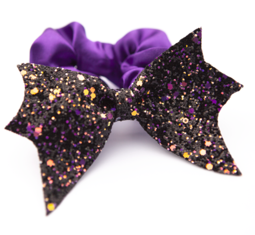 Great Pretenders Scrunchie Vleermuis Strik Zwart Great Pretenders Scrunchie Vleermuis Strik Zwart