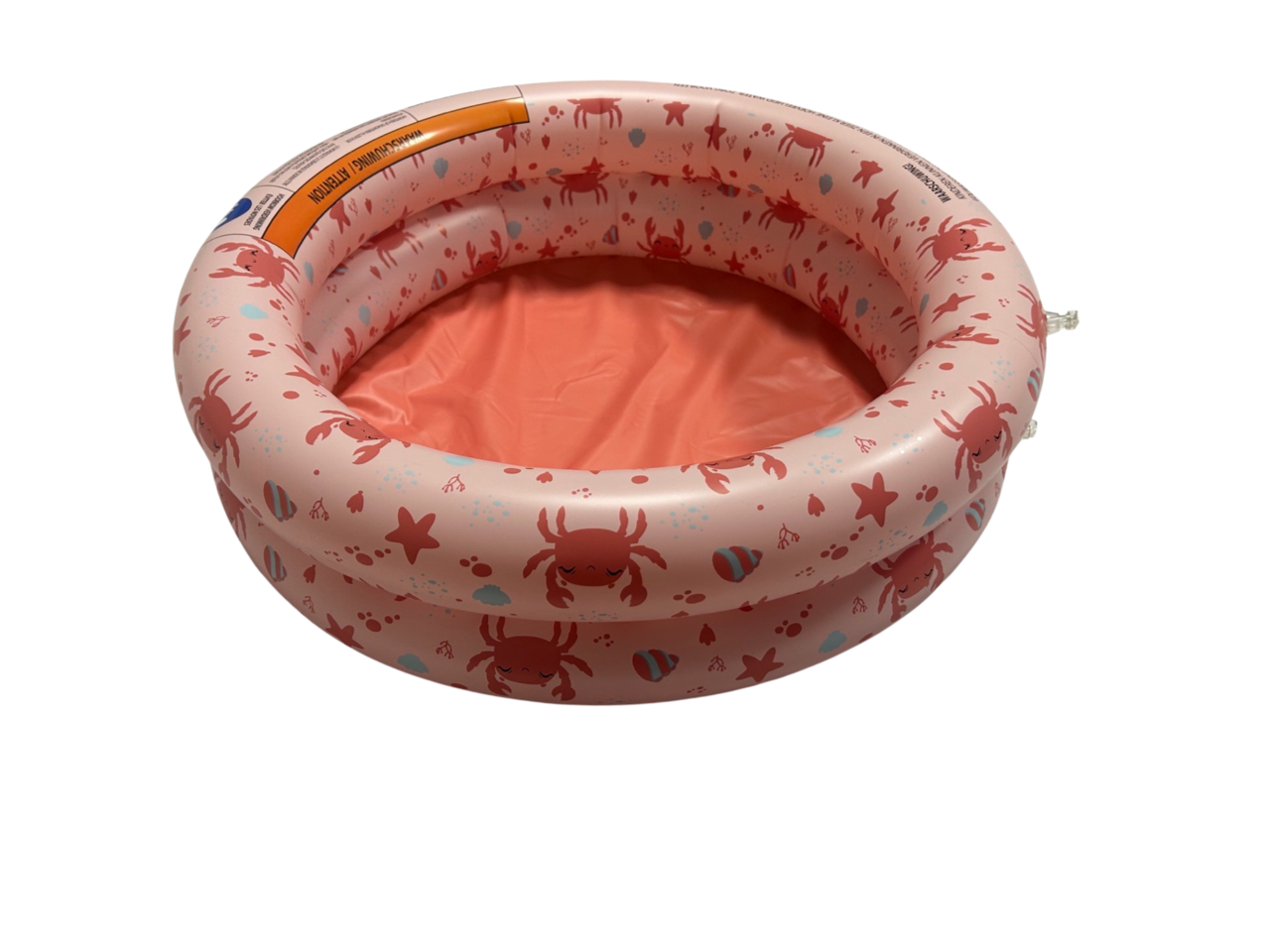 Swim Essentials Zwembad Rond 60 cm Rood met Krabjes Swim Essentials Zwembad Rond 60 cm Rood met Krabjes