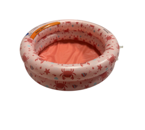 Swim Essentials Zwembad Rond 60 cm Rood met Krabjes Swim Essentials Zwembad Rond 60 cm Rood met Krabjes