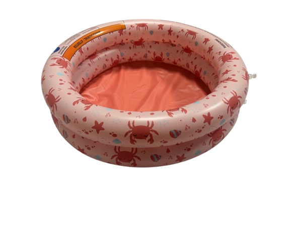 Swim Essentials Zwembad Rond 60 cm Rood met Krabjes Swim Essentials Zwembad Rond 60 cm Rood met Krabjes