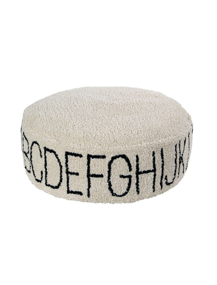 Lorena Canals Poef ABC Natural Lorena Canals Poef ABC Natural