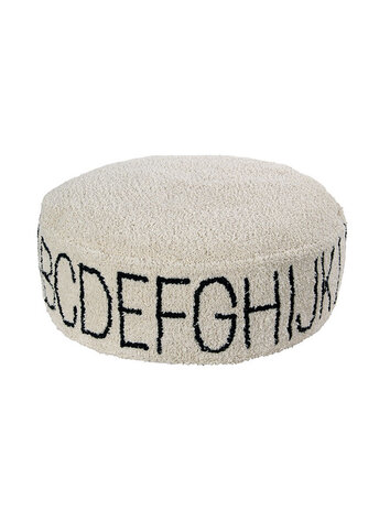 Lorena Canals Poef ABC Natural Lorena Canals Poef ABC Natural