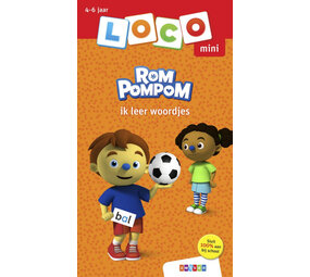 Loco Mini Oefenboekje Rompompom ik leer woordjes Loco Mini Oefenboekje Rompompom ik leer woordjes