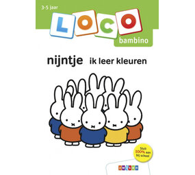 Loco Bambino Oefenboekje Nijntje ik leer kleuren Loco Bambino Oefenboekje Nijntje ik leer kleuren