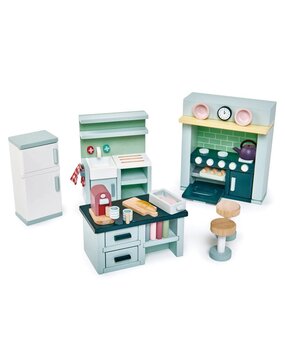 Tender Leaf Toys Houten Poppenhuis keuken Tender Leaf Toys Houten Poppenhuis keuken