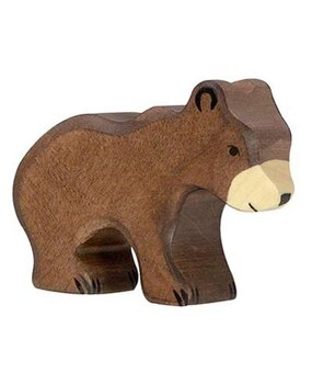 Holztiger Bosdiere bruine beer 80185