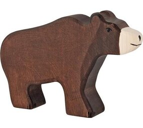 Holztiger Bosdieren bruine beer groot 80183 Holztiger Bosdieren bruine beer groot 80183