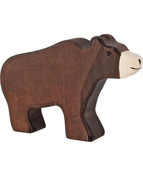 Holztiger Bosdieren bruine beer groot 80183 Holztiger Bosdieren bruine beer groot 80183