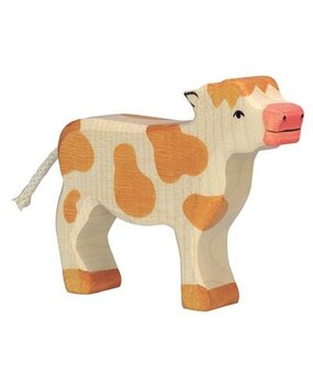 Holztiger Boerderijdieren Kalf 80012