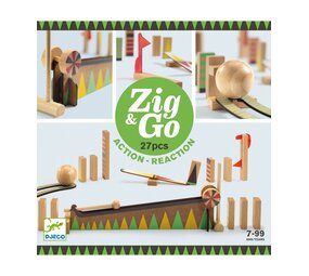 Djeco Zig & Go 27 stuks Djeco Zig & Go 27 stuks