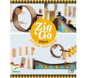Djeco Zig & Go 25 stuks Djeco Zig & Go 25 stuks