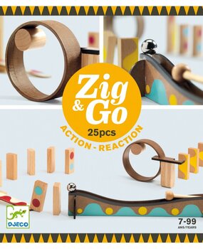 Djeco Zig & Go 25 stuks