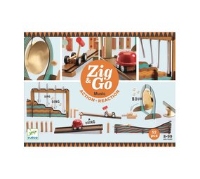 Djeco Zig & Go Action Music 52 stuks Djeco Zig & Go Action Music 52 stuks