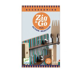 Djeco Zig & Go Fork 14 stuks Djeco Zig & Go Fork 14 stuks