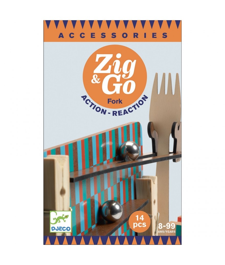 Zig &amp; Go Fork 14 stuks afbeelding