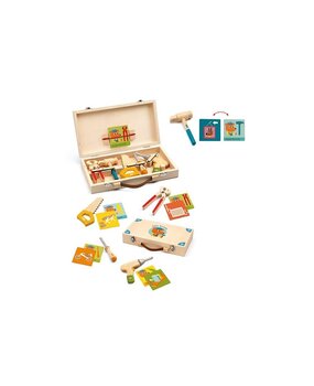 Djeco Gereedschapskist Super Bricolo