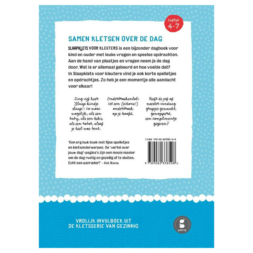SlaapKlets voor Kleuters deel 1 SlaapKlets voor Kleuters deel 1