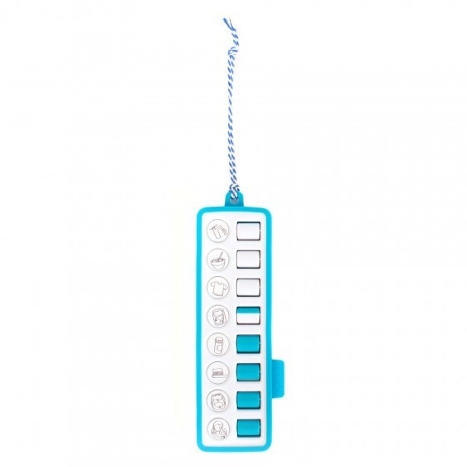 Gezinnig Dagplanner Checkpad Blauw - Lazy Lama Kids Conceptstore