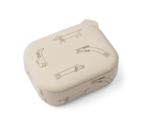Liewood Lunchbox Elinda Dog Sandy Liewood Lunchbox Elinda Dog Sandy