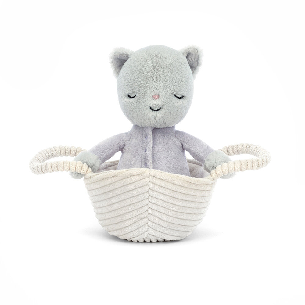 Jellycat Knuffel Rock-a-Bye Kitten Jellycat Knuffel Rock-a-Bye Kitten
